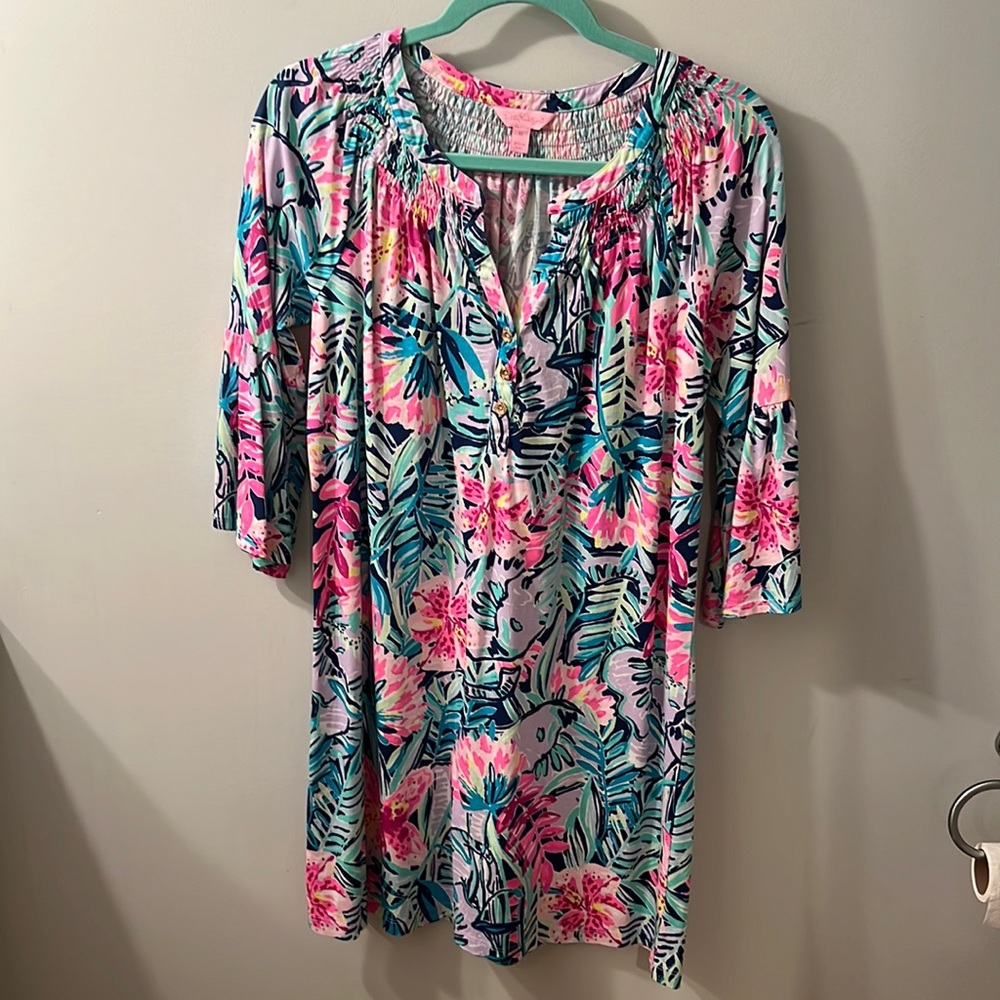 Lilly Pulitzer cotton dress, super comfy!